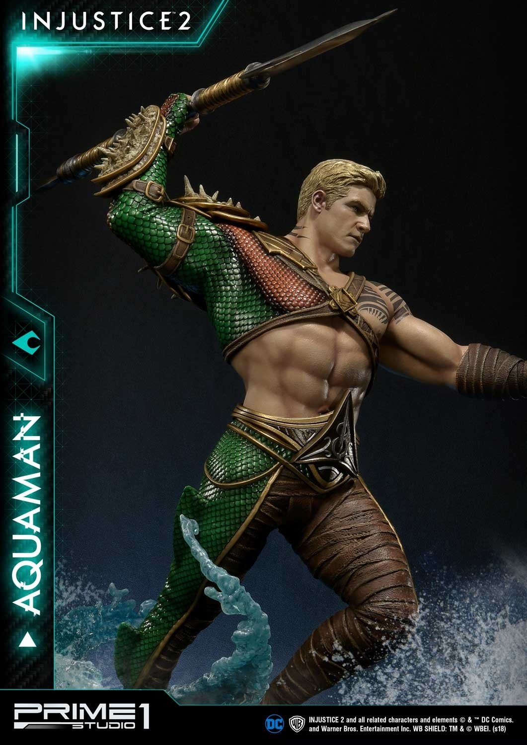 Injustice 2 - Aquaman - Museum Masterline Series (PMDCIJ-01) - 1/4 (Prime 1 Studio) photo 11