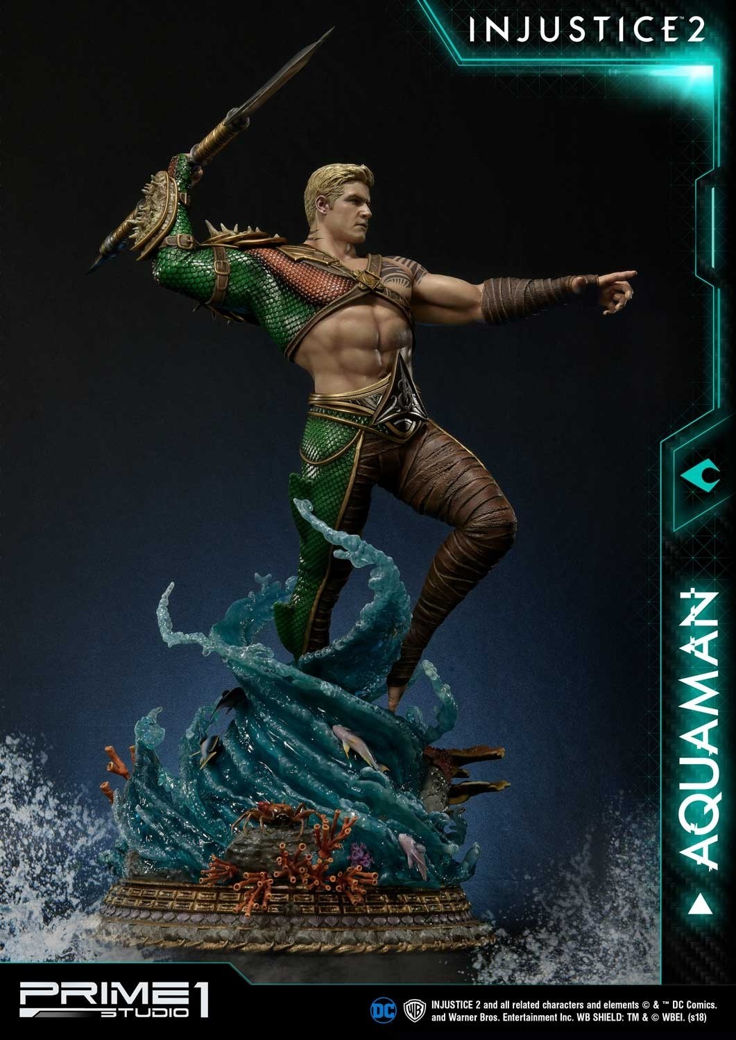 Injustice 2 - Aquaman - Museum Masterline Series (PMDCIJ-01) - 1/4 (Prime 1 Studio) photo 12