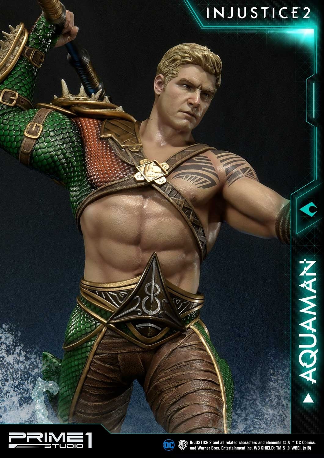 Injustice 2 - Aquaman - Museum Masterline Series (PMDCIJ-01) - 1/4 (Prime 1 Studio) photo 13