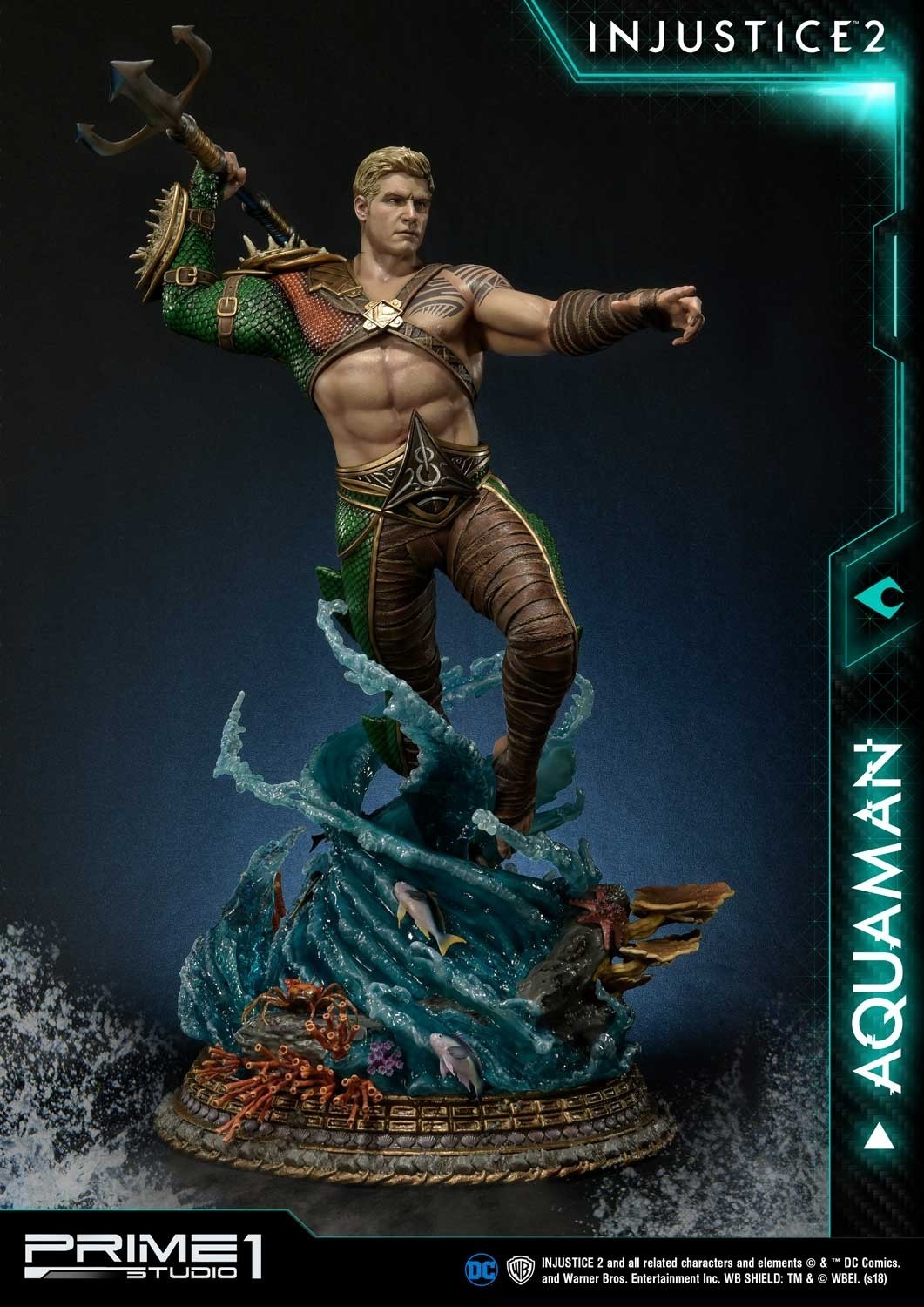 Injustice 2 - Aquaman - Museum Masterline Series (PMDCIJ-01) - 1/4 (Prime 1 Studio) photo 14