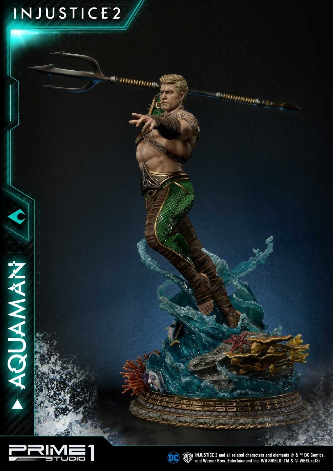 Injustice 2 - Aquaman - Museum Masterline Series (PMDCIJ-01) - 1/4 (Prime 1 Studio) photo 21