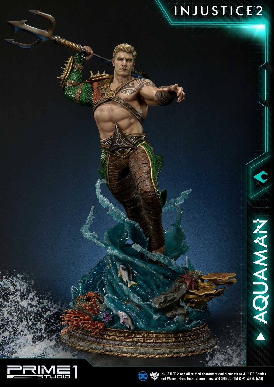 Injustice 2 - Aquaman - Museum Masterline Series (PMDCIJ-01) - 1/4 (Prime 1 Studio) photo 23