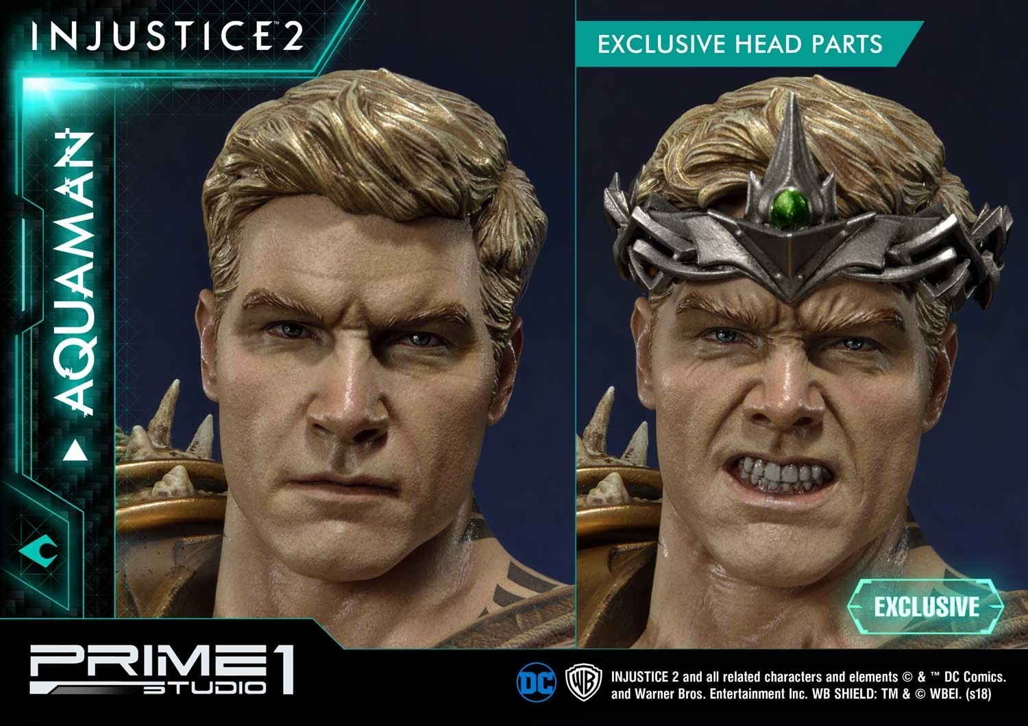 Injustice 2 - Aquaman - Museum Masterline Series (PMDCIJ-01) - 1/4 (Prime 1 Studio) photo 25