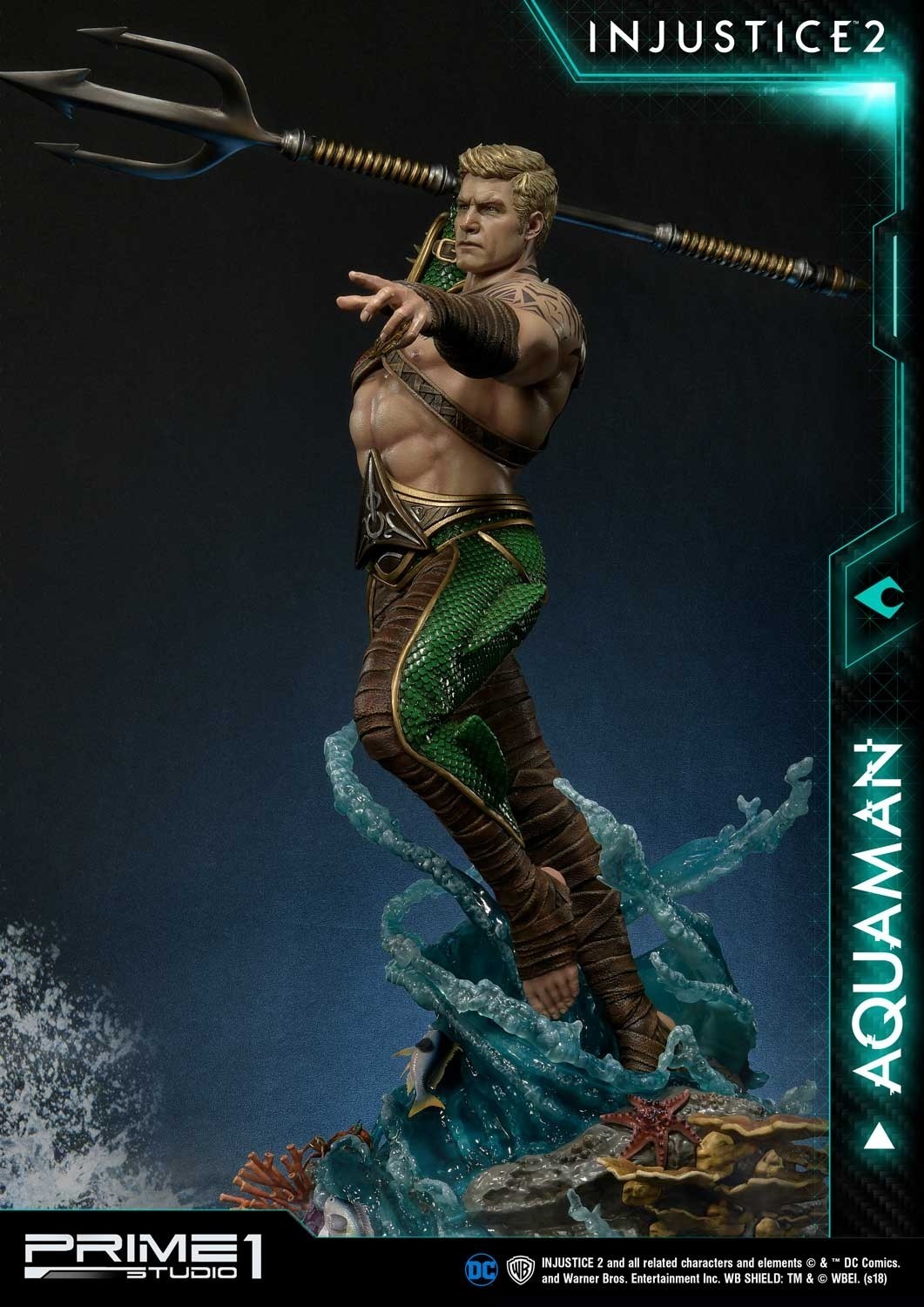 Injustice 2 - Aquaman - Museum Masterline Series (PMDCIJ-01) - 1/4 (Prime 1 Studio) photo 27