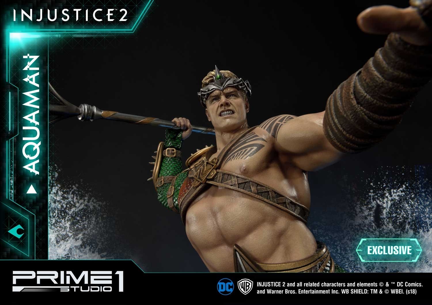 Injustice 2 - Aquaman - Museum Masterline Series (PMDCIJ-01) - 1/4 (Prime 1 Studio) photo 29