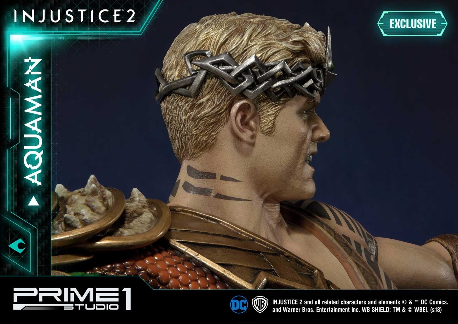Injustice 2 - Aquaman - Museum Masterline Series (PMDCIJ-01) - 1/4 (Prime 1 Studio) photo 31