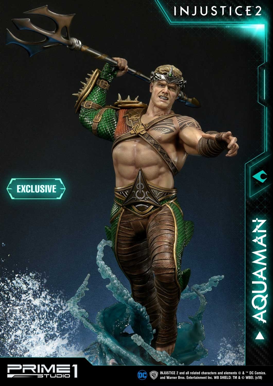 Injustice 2 - Aquaman - Museum Masterline Series (PMDCIJ-01) - 1/4 (Prime 1 Studio) photo 34