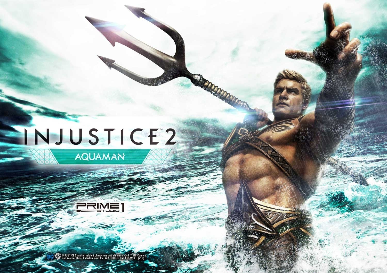 Injustice 2 - Aquaman - Museum Masterline Series (PMDCIJ-01) - 1/4 (Prime 1 Studio) photo 35