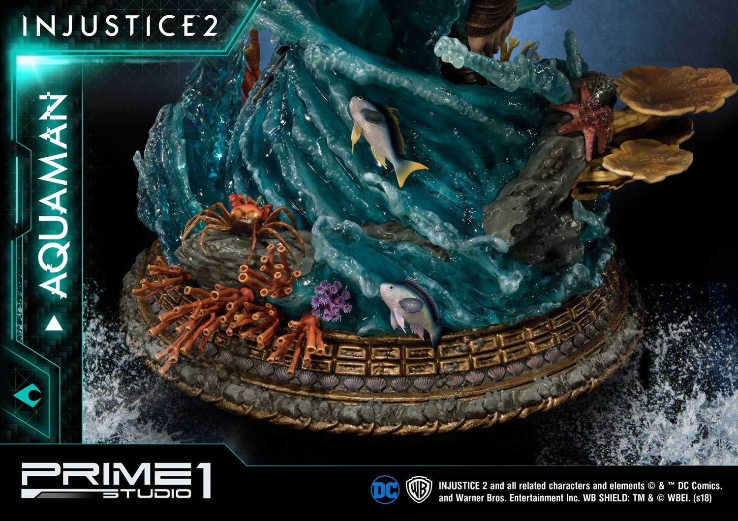 Injustice 2 - Aquaman - Museum Masterline Series (PMDCIJ-01) - 1/4 (Prime 1 Studio) photo 37