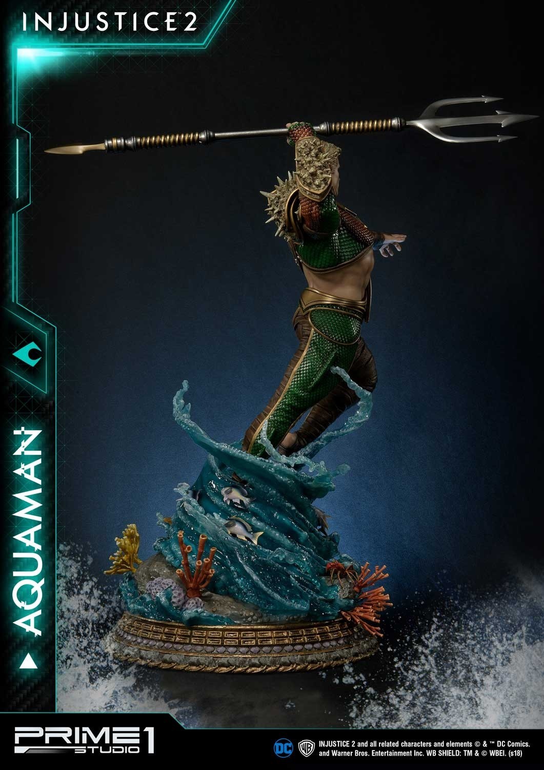 Injustice 2 - Aquaman - Museum Masterline Series (PMDCIJ-01) - 1/4 (Prime 1 Studio) photo 38