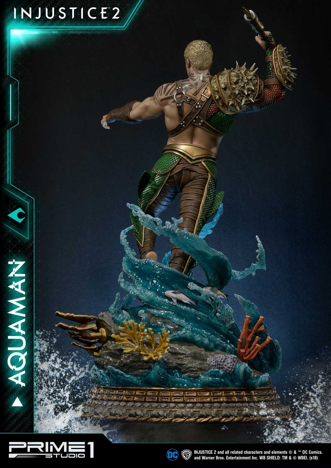Injustice 2 - Aquaman - Museum Masterline Series (PMDCIJ-01) - 1/4 (Prime 1 Studio) photo 39