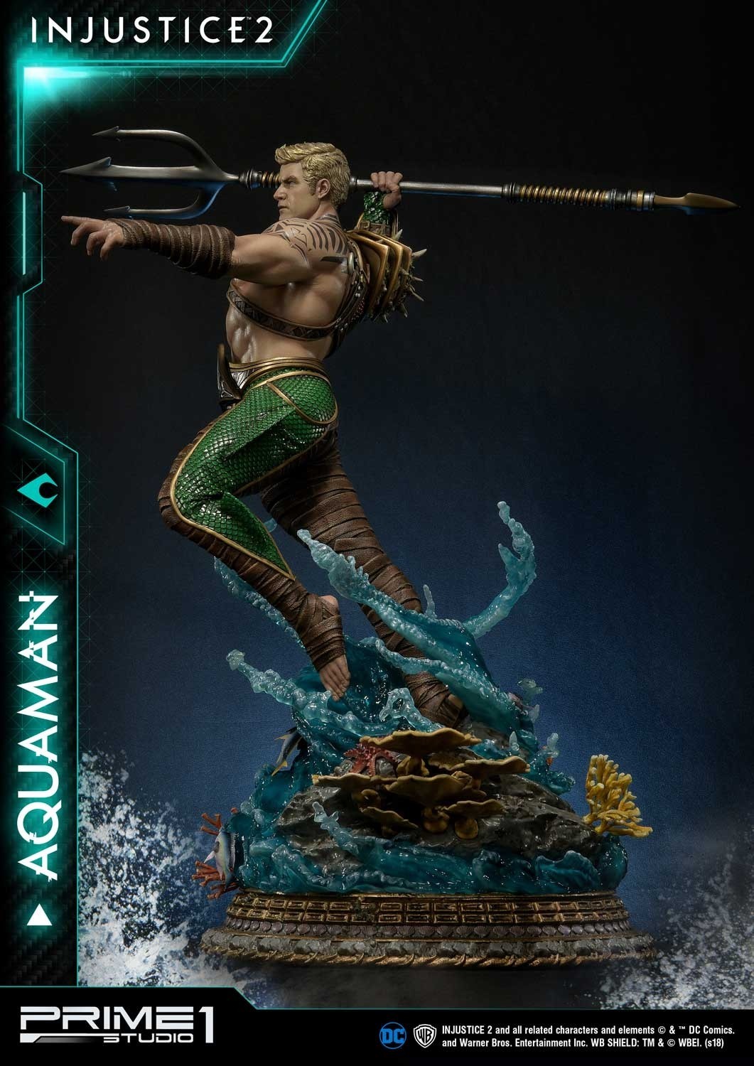 Injustice 2 - Aquaman - Museum Masterline Series (PMDCIJ-01) - 1/4 (Prime 1 Studio) photo 40