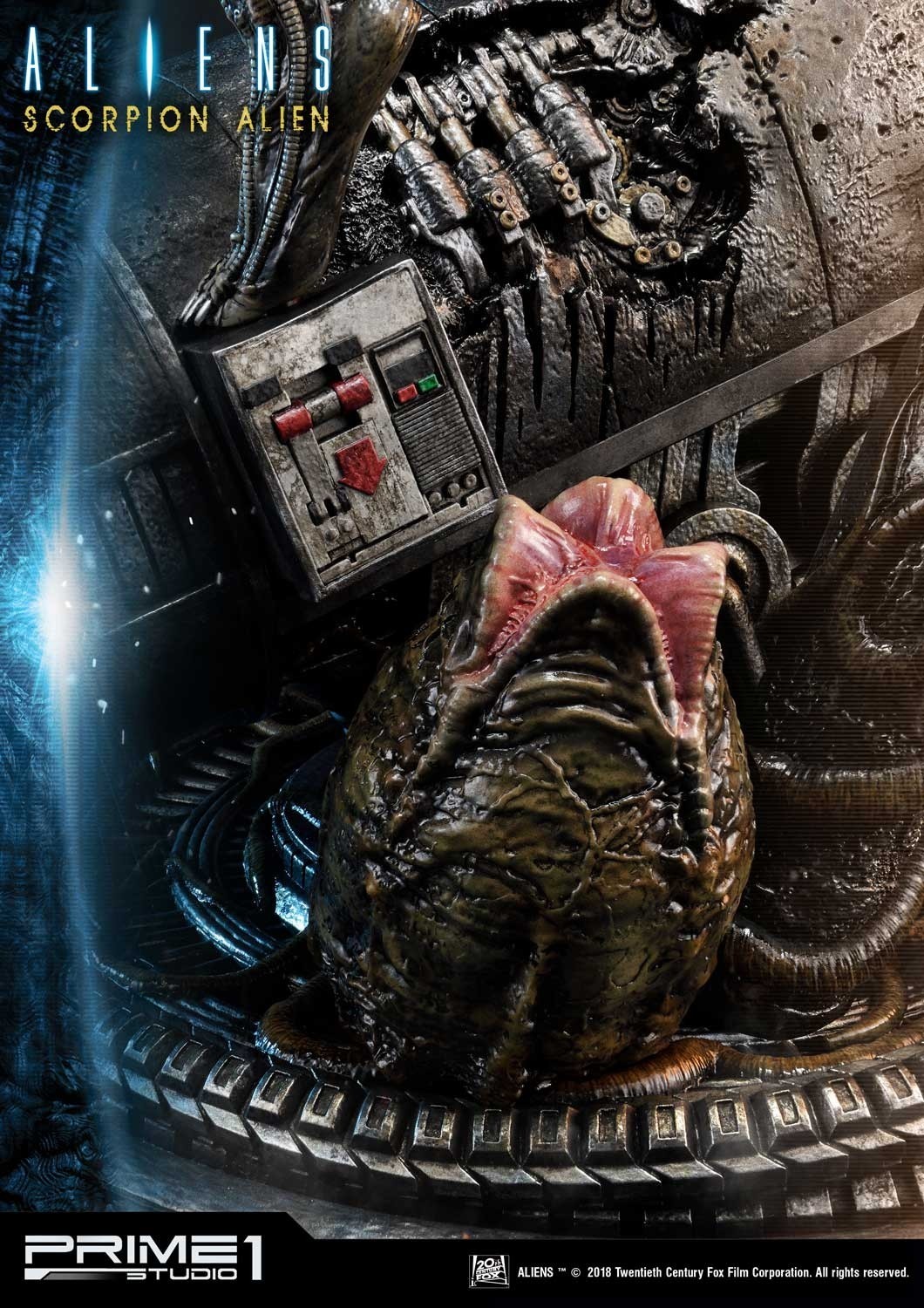 Aliens: Incubation - Alien Warrior - Facehugger - Premium Masterline  (PMDHAL-01) - 1/4 (Prime 1 Studio) photo 7