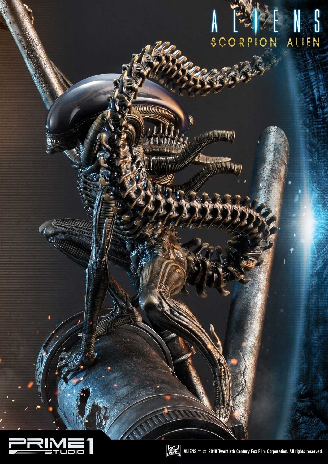 Aliens: Incubation - Alien Warrior - Facehugger - Premium Masterline  (PMDHAL-01) - 1/4 (Prime 1 Studio) photo 11