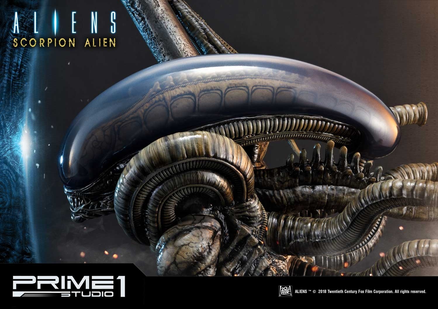 Aliens: Incubation - Alien Warrior - Facehugger - Premium Masterline  (PMDHAL-01) - 1/4 (Prime 1 Studio) photo 14