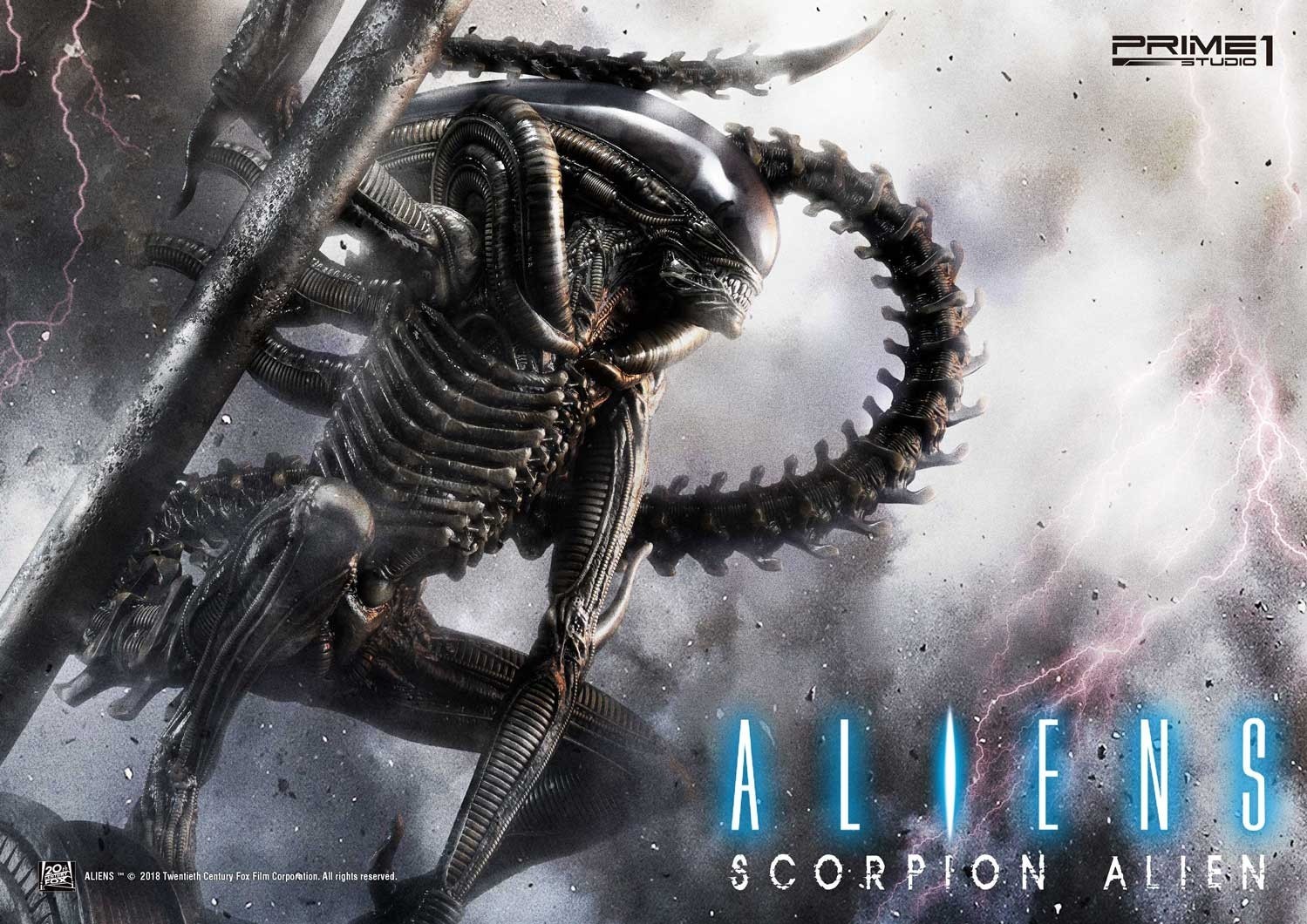 Aliens: Incubation - Alien Warrior - Facehugger - Premium Masterline  (PMDHAL-01) - 1/4 (Prime 1 Studio) photo 15