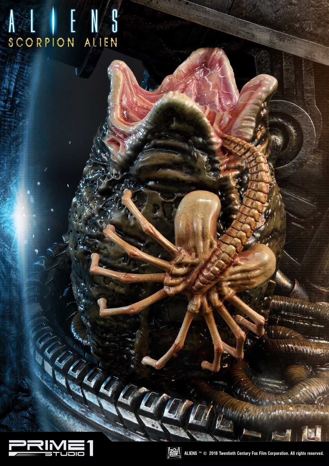 Aliens: Incubation - Alien Warrior - Facehugger - Premium Masterline  (PMDHAL-01) - 1/4 (Prime 1 Studio) photo 25