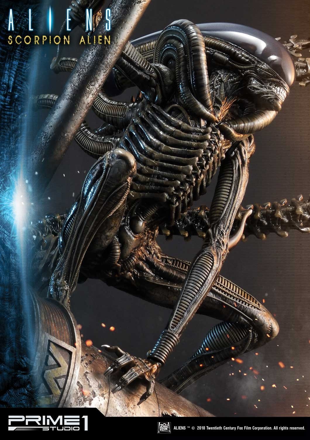 Aliens: Incubation - Alien Warrior - Facehugger - Premium Masterline  (PMDHAL-01) - 1/4 (Prime 1 Studio) photo 28