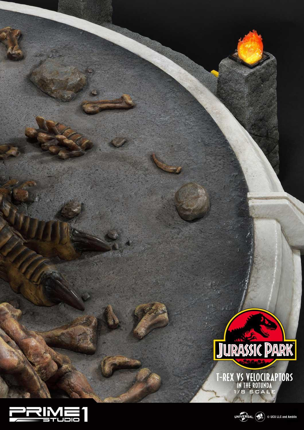 Jurassic Park - Tyrannosaurus Rex - Velociraptor - Diorama - Legacy Museum Collection (LMCJP-07S) - 1/8 - Bonus Version (Prime 1 Studio) photo 20