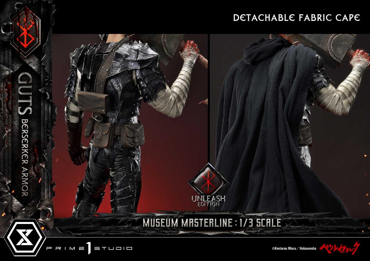 Berserk - Guts - Museum Masterline Series  (MMBR-02) - 1/3 - Berserker Armor, Unleash Edition (Prime 1 Studio) photo 35