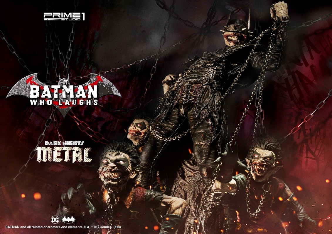 Dark Nights: Metal - Damian Wayne - Robins - The Batman Who Laughs - Museum Masterline Series  (MMDCMT-01DX) - 1/3 - DX Version (Prime 1 Studio) photo 2