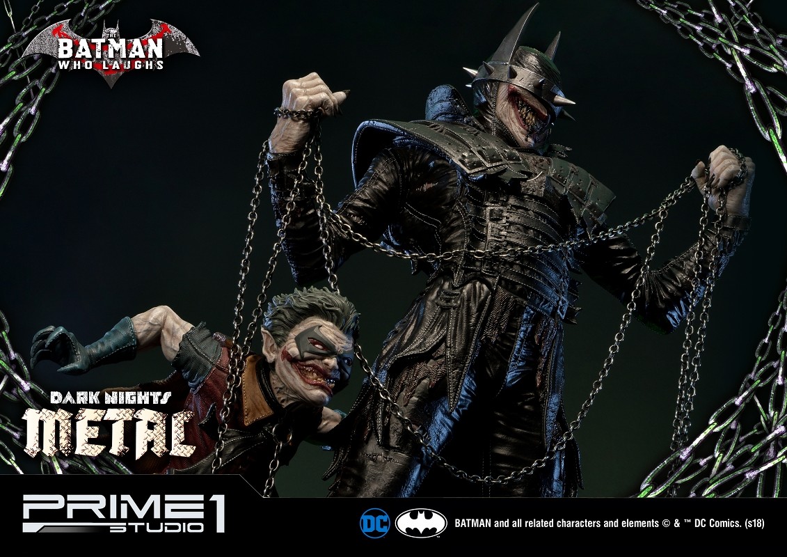 Dark Nights: Metal - Damian Wayne - Robins - The Batman Who Laughs - Museum Masterline Series  (MMDCMT-01DX) - 1/3 - DX Version (Prime 1 Studio) photo 6