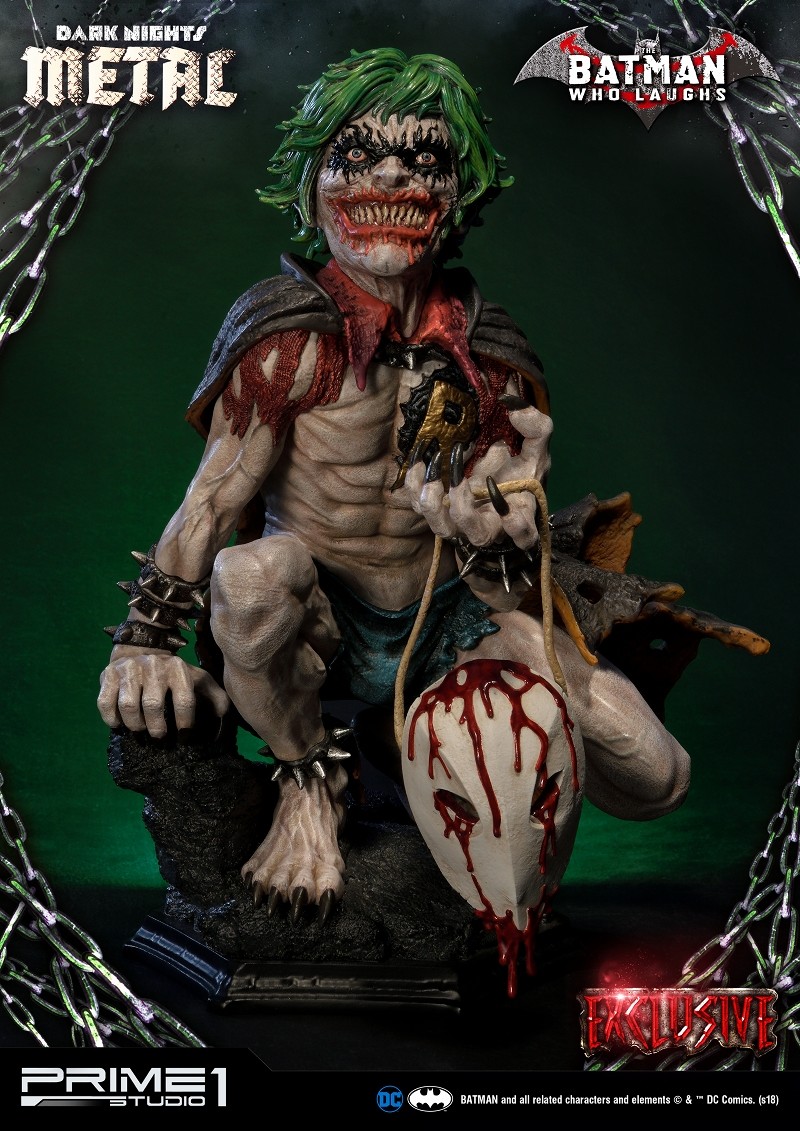 Dark Nights: Metal - Damian Wayne - Robins - The Batman Who Laughs - Museum Masterline Series  (MMDCMT-01DX) - 1/3 - DX Version (Prime 1 Studio) photo 14