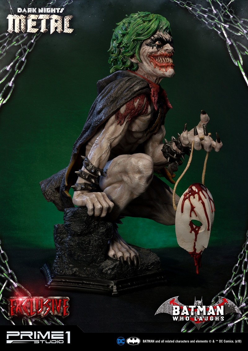 Dark Nights: Metal - Damian Wayne - Robins - The Batman Who Laughs - Museum Masterline Series  (MMDCMT-01DX) - 1/3 - DX Version (Prime 1 Studio) photo 15