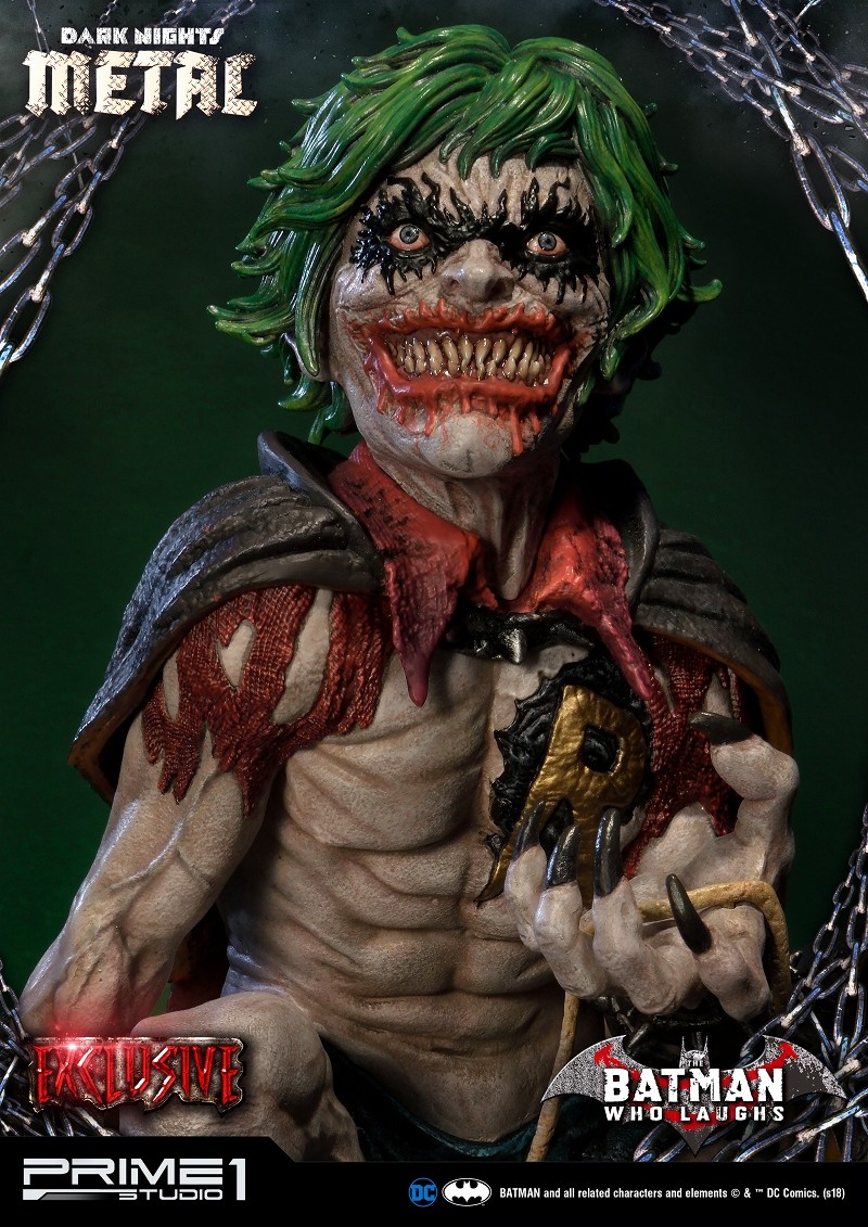 Dark Nights: Metal - Damian Wayne - Robins - The Batman Who Laughs - Museum Masterline Series  (MMDCMT-01DX) - 1/3 - DX Version (Prime 1 Studio) photo 16