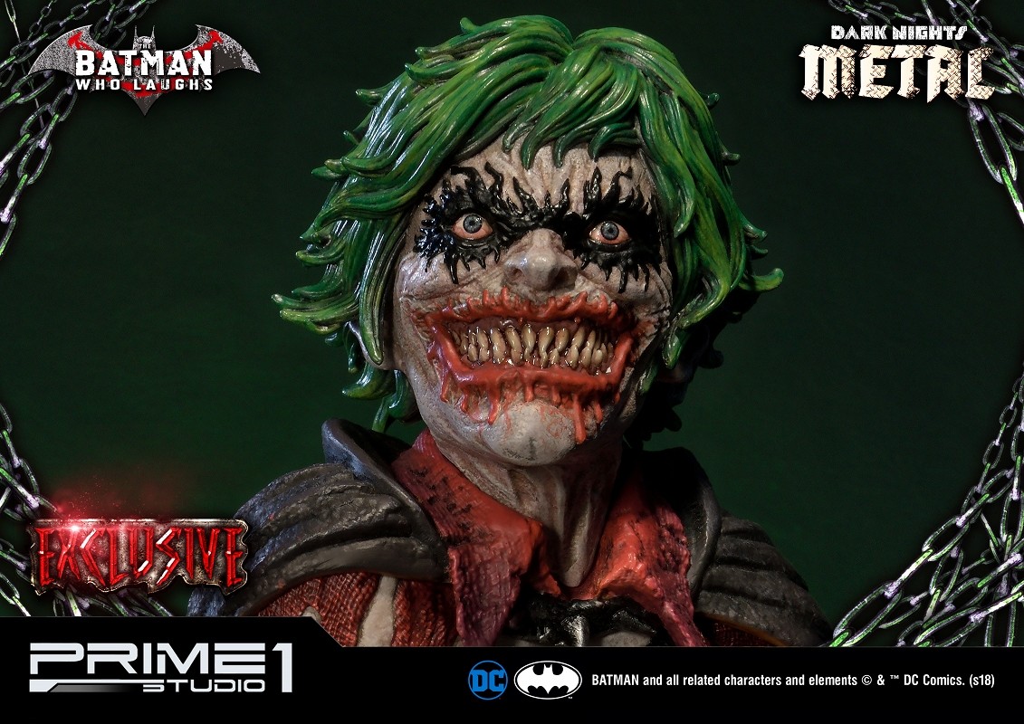 Dark Nights: Metal - Damian Wayne - Robins - The Batman Who Laughs - Museum Masterline Series  (MMDCMT-01DX) - 1/3 - DX Version (Prime 1 Studio) photo 17