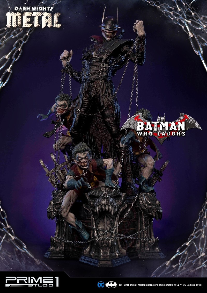 Dark Nights: Metal - Damian Wayne - Robins - The Batman Who Laughs - Museum Masterline Series  (MMDCMT-01DX) - 1/3 - DX Version (Prime 1 Studio) photo 20