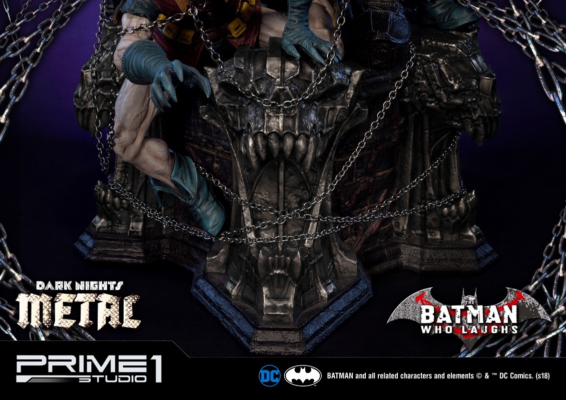 Dark Nights: Metal - Damian Wayne - Robins - The Batman Who Laughs - Museum Masterline Series  (MMDCMT-01DX) - 1/3 - DX Version (Prime 1 Studio) photo 28