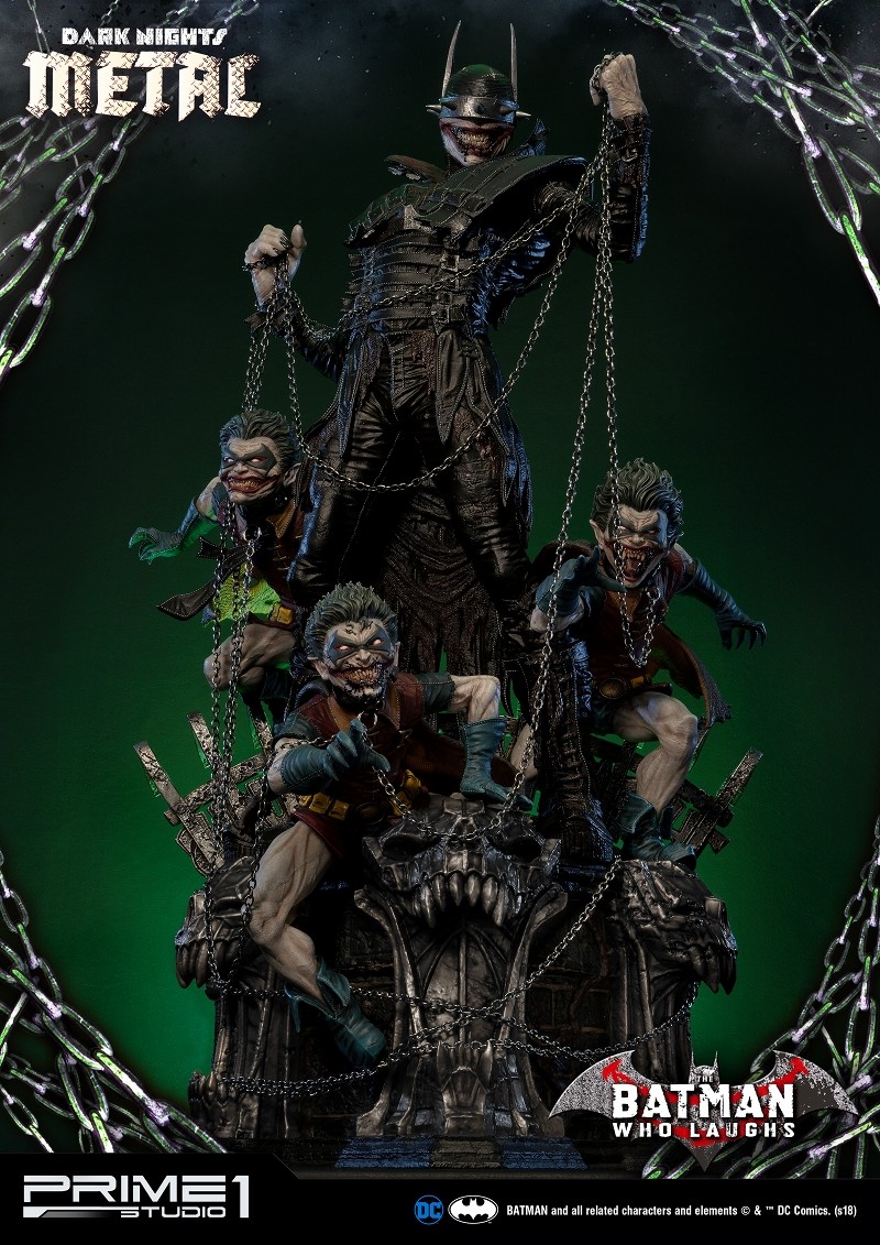 Dark Nights: Metal - Damian Wayne - Robins - The Batman Who Laughs - Museum Masterline Series  (MMDCMT-01DX) - 1/3 - DX Version (Prime 1 Studio) photo 30