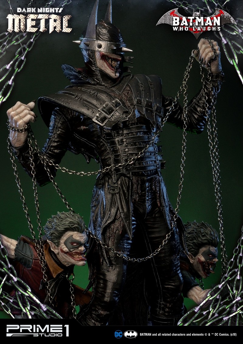 Dark Nights: Metal - Damian Wayne - Robins - The Batman Who Laughs - Museum Masterline Series  (MMDCMT-01DX) - 1/3 - DX Version (Prime 1 Studio) photo 38