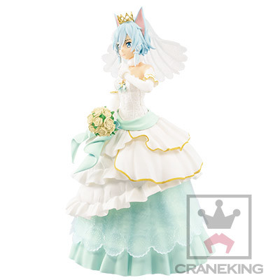 Sword Art Online Code Register - Sinon - EXQ Figure - Wedding (Banpresto) photo 5