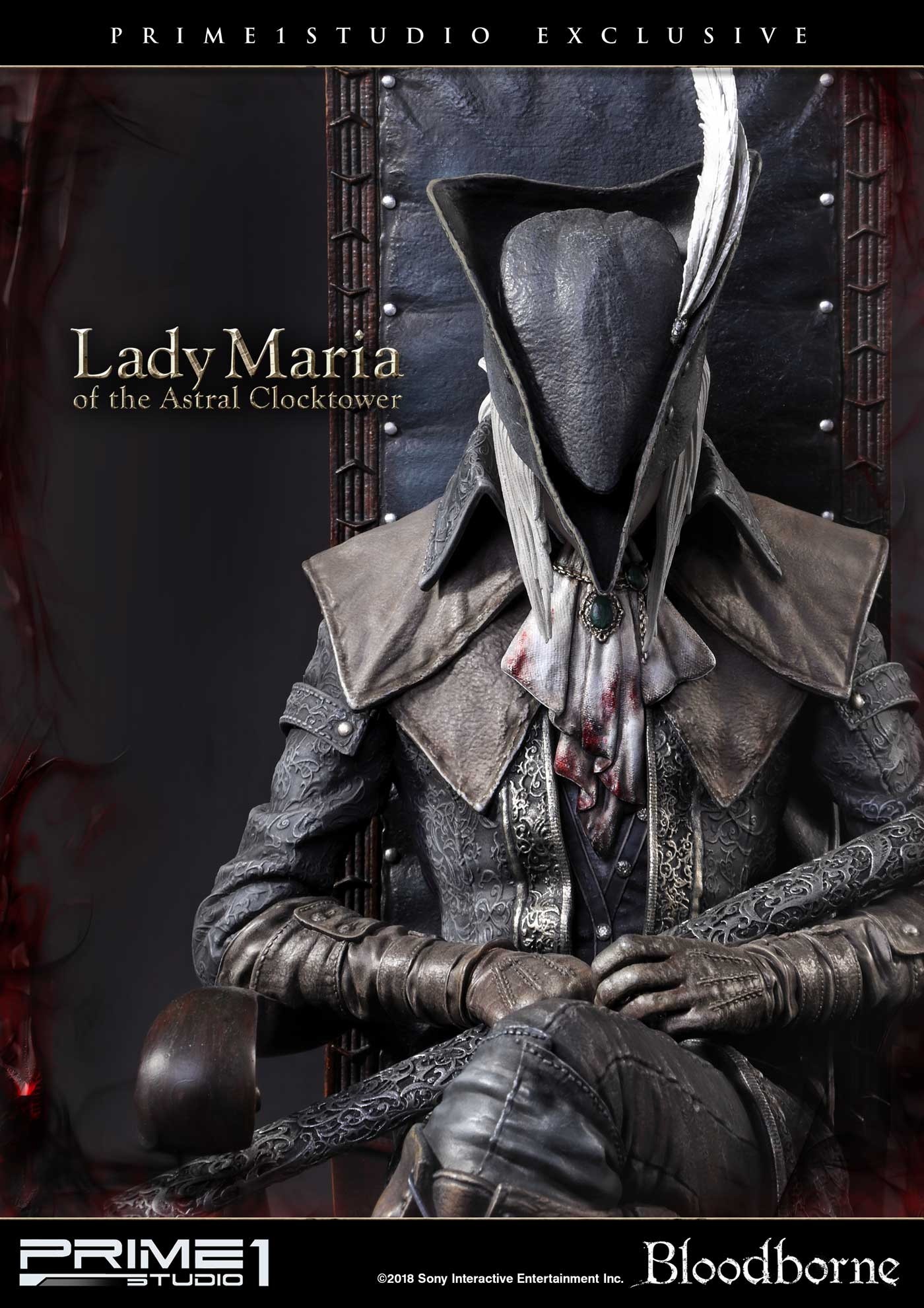 Bloodborne - Lady Maria - Ultimate Premium Masterline (UPMBB-01) - 1/4 - The Old Hunters, Small Base (Prime 1 Studio) photo 3