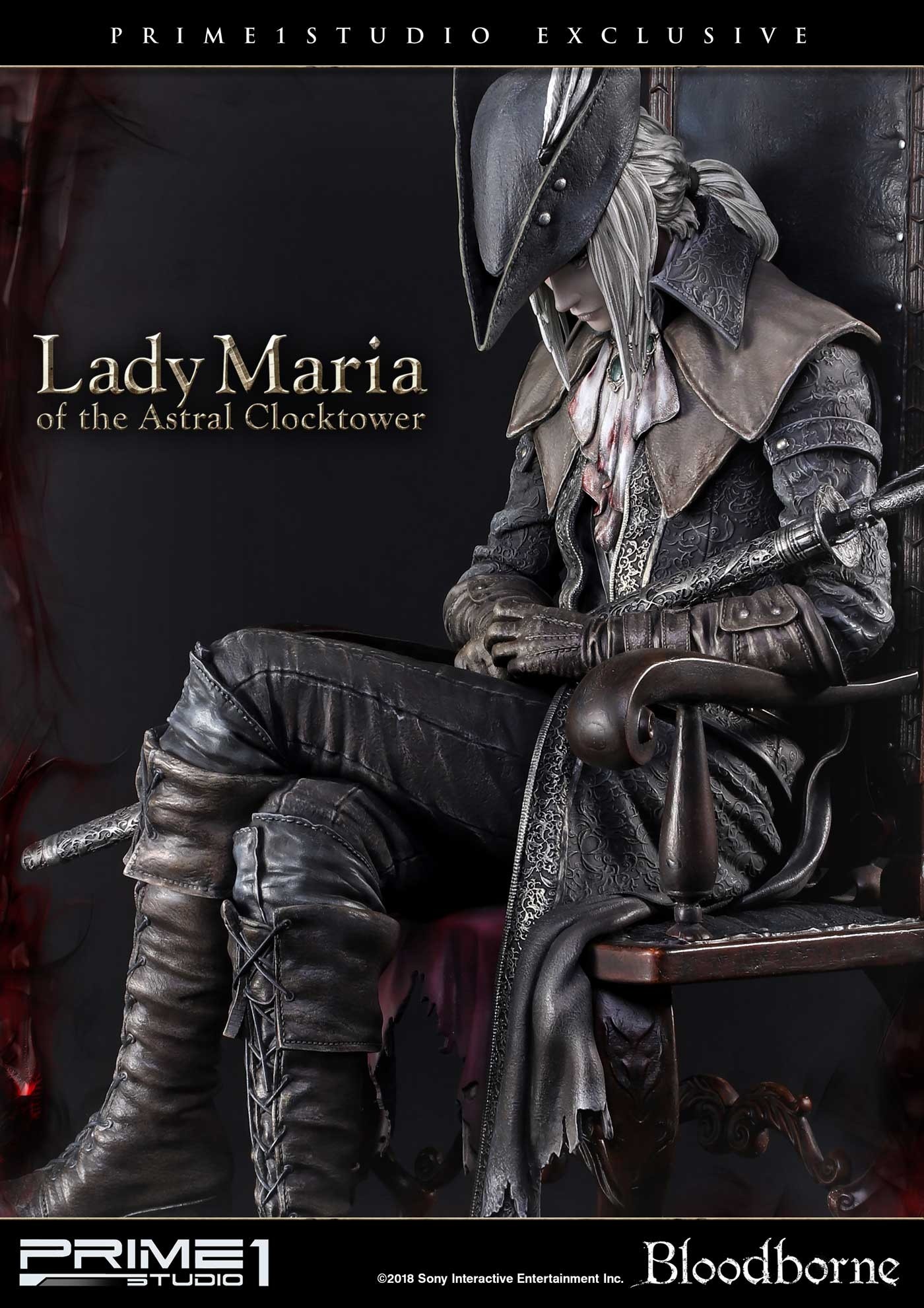 Bloodborne - Lady Maria - Ultimate Premium Masterline (UPMBB-01) - 1/4 - The Old Hunters, Small Base (Prime 1 Studio) photo 4