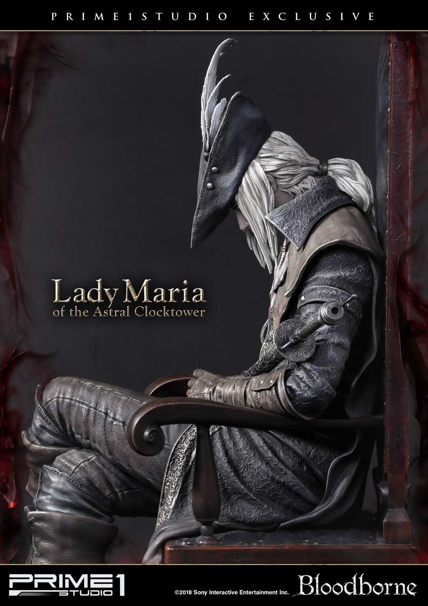 Bloodborne - Lady Maria - Ultimate Premium Masterline (UPMBB-01) - 1/4 - The Old Hunters, Small Base (Prime 1 Studio) photo 5