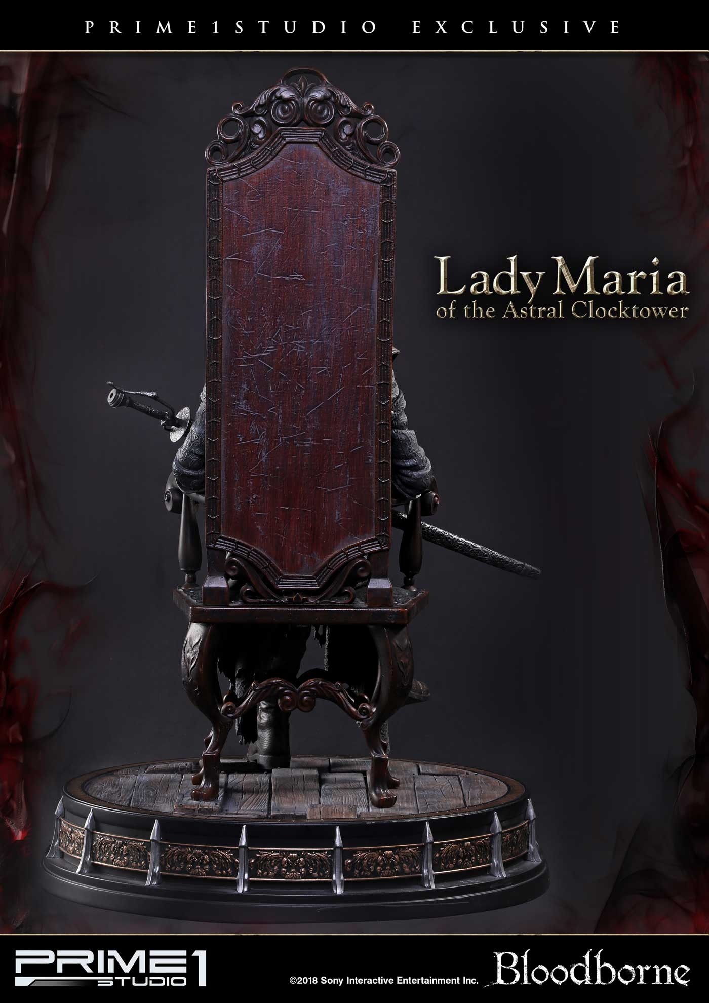 Bloodborne - Lady Maria - Ultimate Premium Masterline (UPMBB-01) - 1/4 - The Old Hunters, Small Base (Prime 1 Studio) photo 6