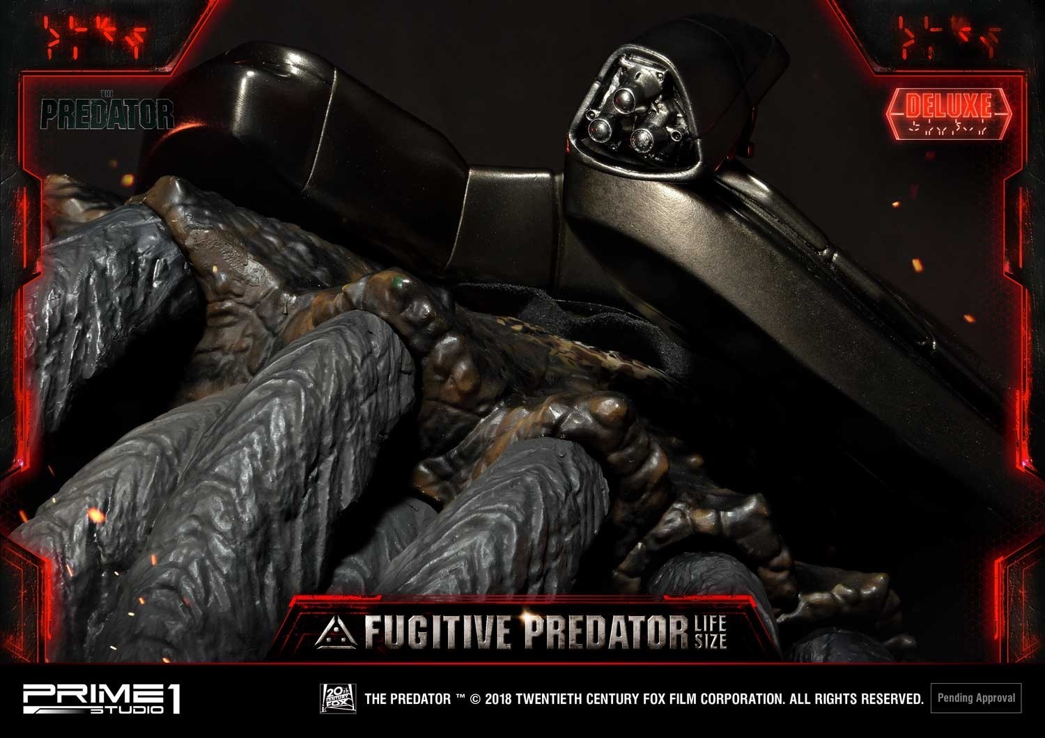 The Predator - Fugitive Predator - Bust - Life-Size Bust  (LSTPR-01DX) - 1/1 - DX Version (Prime 1 Studio) photo 23
