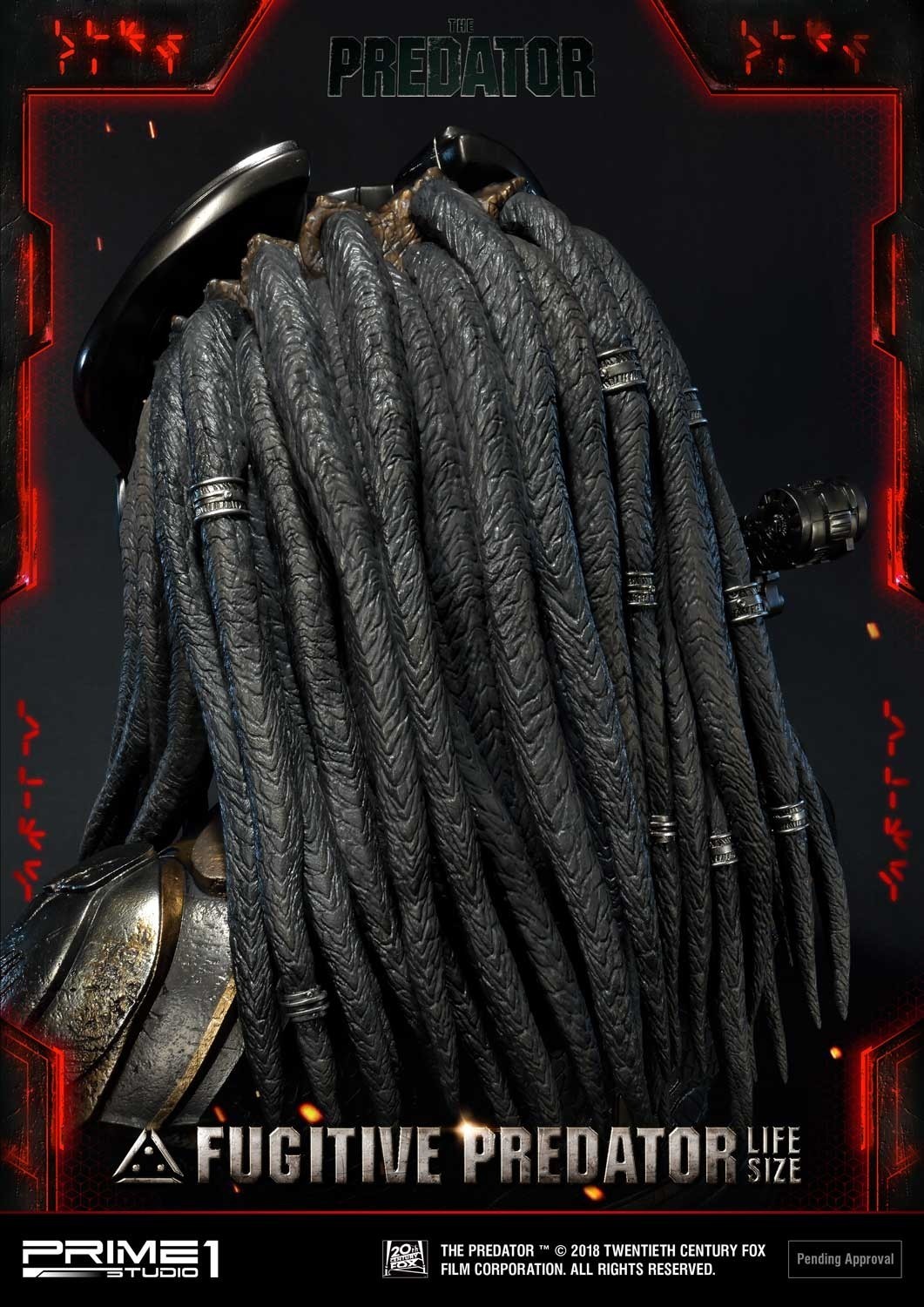 The Predator - Fugitive Predator - Bust - Life-Size Bust  (LSTPR-01DX) - 1/1 - DX Version (Prime 1 Studio) photo 64