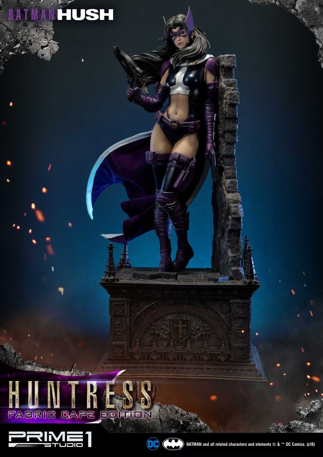 Batman: Hush - Huntress - Museum Masterline Series (MMDCBH-04F) - 1/3 - Fabric Cape Edition (Prime 1 Studio)
