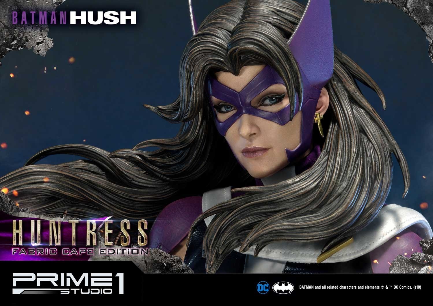 Batman: Hush - Huntress - Museum Masterline Series  (MMDCBH-04F) - 1/3 - Fabric Cape Edition (Prime 1 Studio) photo 2