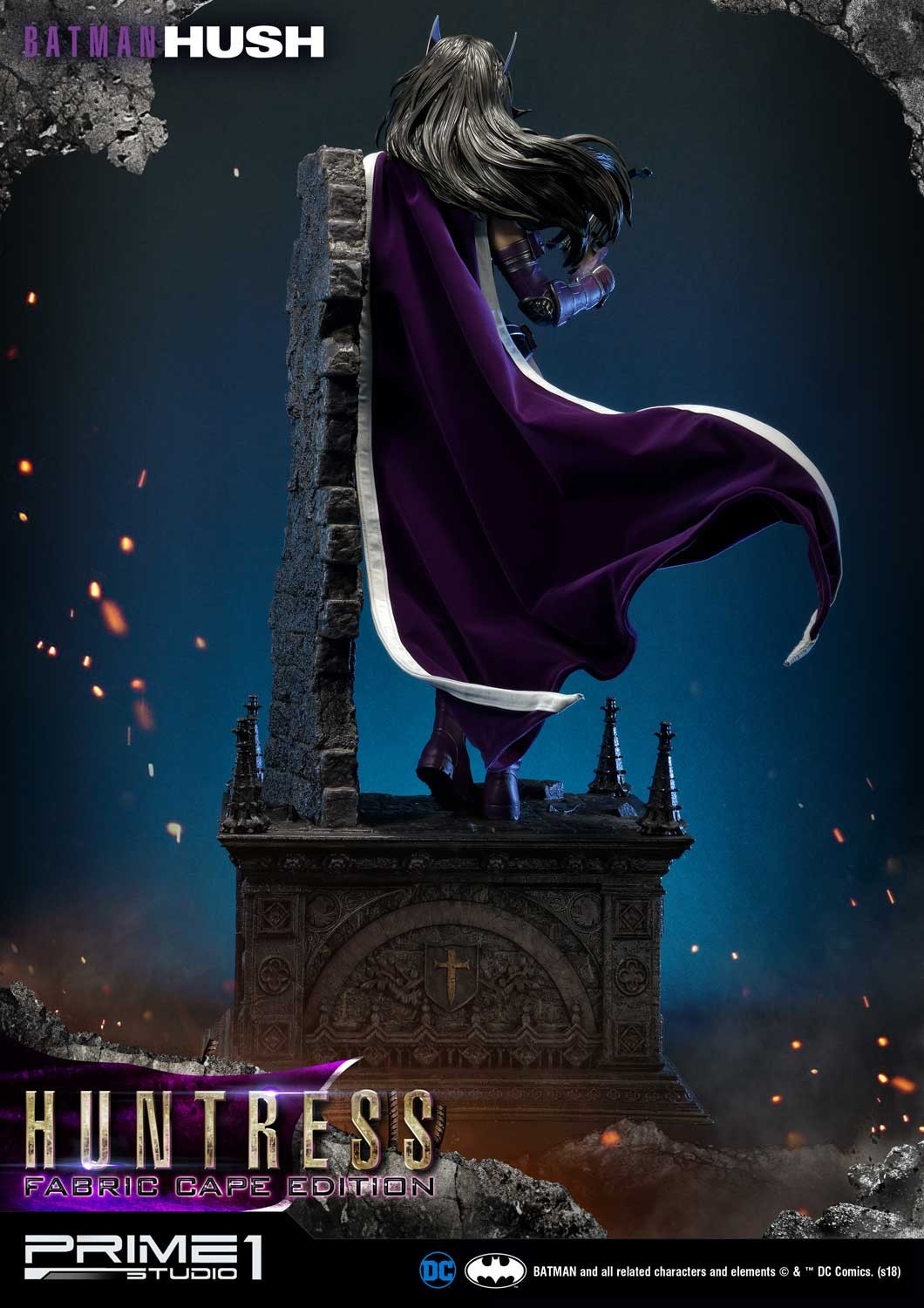 Batman: Hush - Huntress - Museum Masterline Series  (MMDCBH-04F) - 1/3 - Fabric Cape Edition (Prime 1 Studio) photo 3