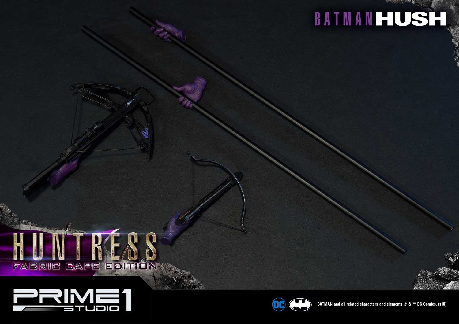 Batman: Hush - Huntress - Museum Masterline Series  (MMDCBH-04F) - 1/3 - Fabric Cape Edition (Prime 1 Studio) photo 15