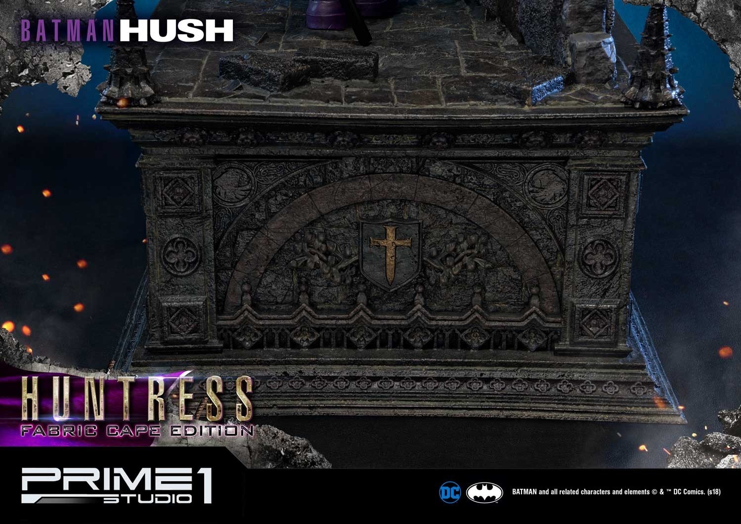 Batman: Hush - Huntress - Museum Masterline Series  (MMDCBH-04F) - 1/3 - Fabric Cape Edition (Prime 1 Studio) photo 16