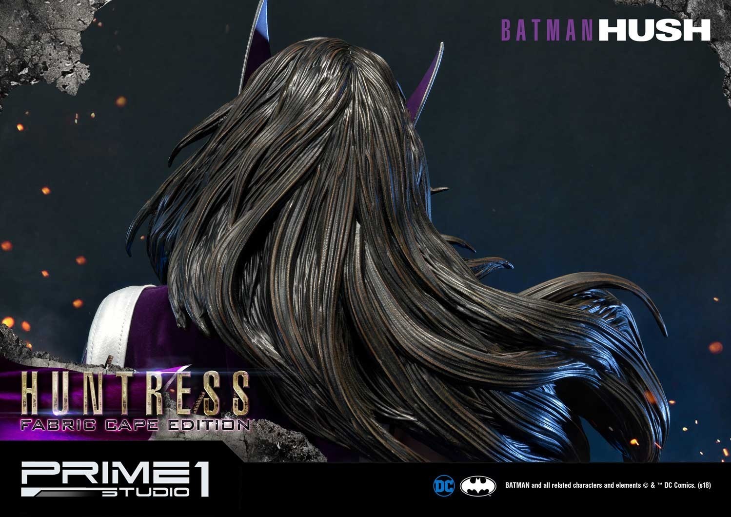 Batman: Hush - Huntress - Museum Masterline Series  (MMDCBH-04F) - 1/3 - Fabric Cape Edition (Prime 1 Studio) photo 17
