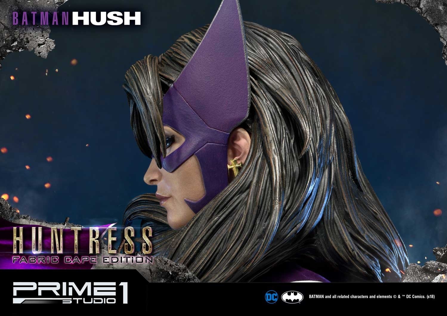 Batman: Hush - Huntress - Museum Masterline Series  (MMDCBH-04F) - 1/3 - Fabric Cape Edition (Prime 1 Studio) photo 18