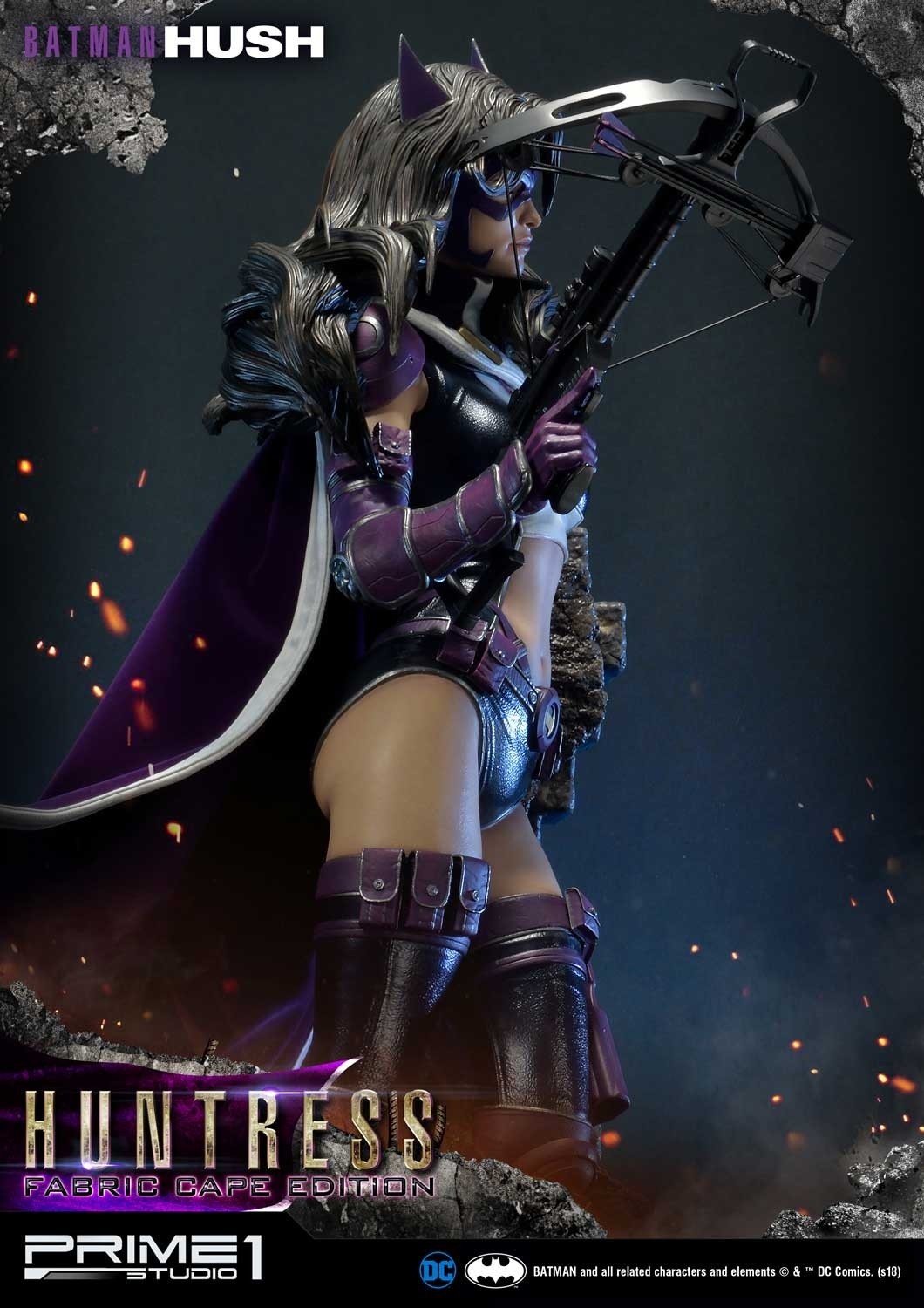 Batman: Hush - Huntress - Museum Masterline Series  (MMDCBH-04F) - 1/3 - Fabric Cape Edition (Prime 1 Studio) photo 23