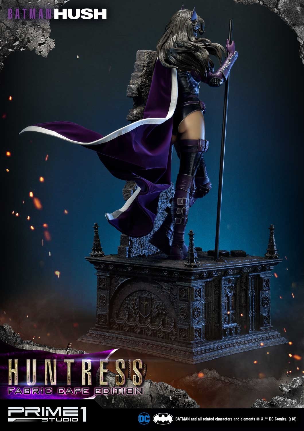 Batman: Hush - Huntress - Museum Masterline Series  (MMDCBH-04F) - 1/3 - Fabric Cape Edition (Prime 1 Studio) photo 24